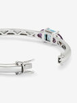 Pulsera de Utopian de Plata con topacios, PU21039-AGSKYAM