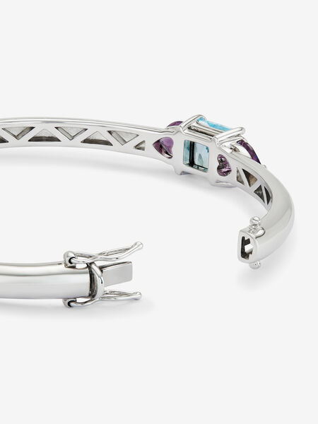 Pulsera de Utopian de Plata con topacios, PU21039-AGSKYAM