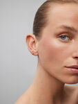18kt rose gold earring with diamonds, PE21043-ORD_V