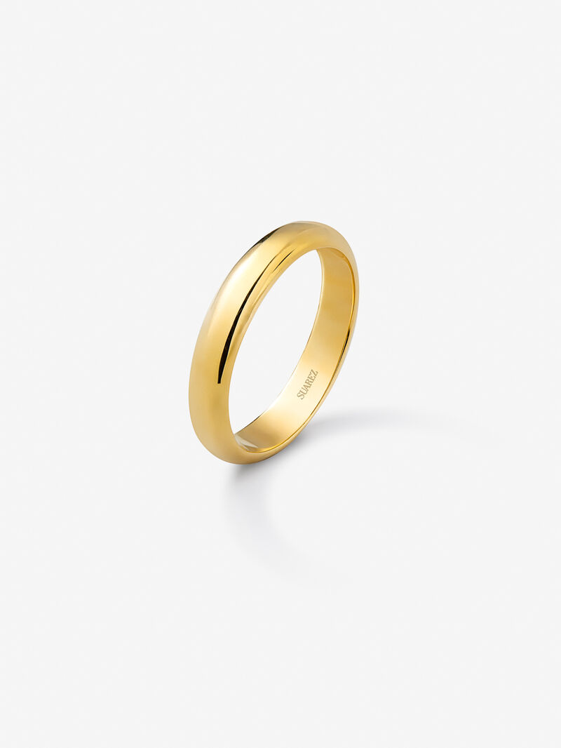 18kt yellow gold wedding alliance image number 0
