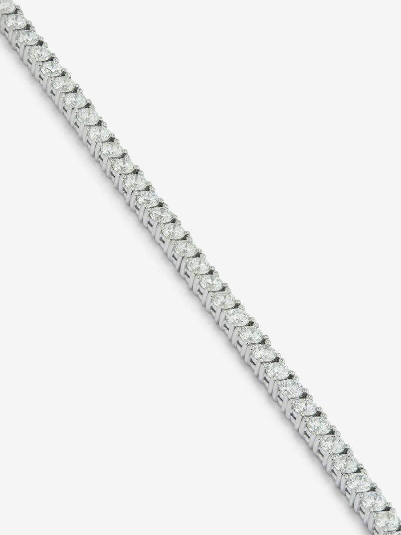 18k White Gold Riviere Boxie image number 3