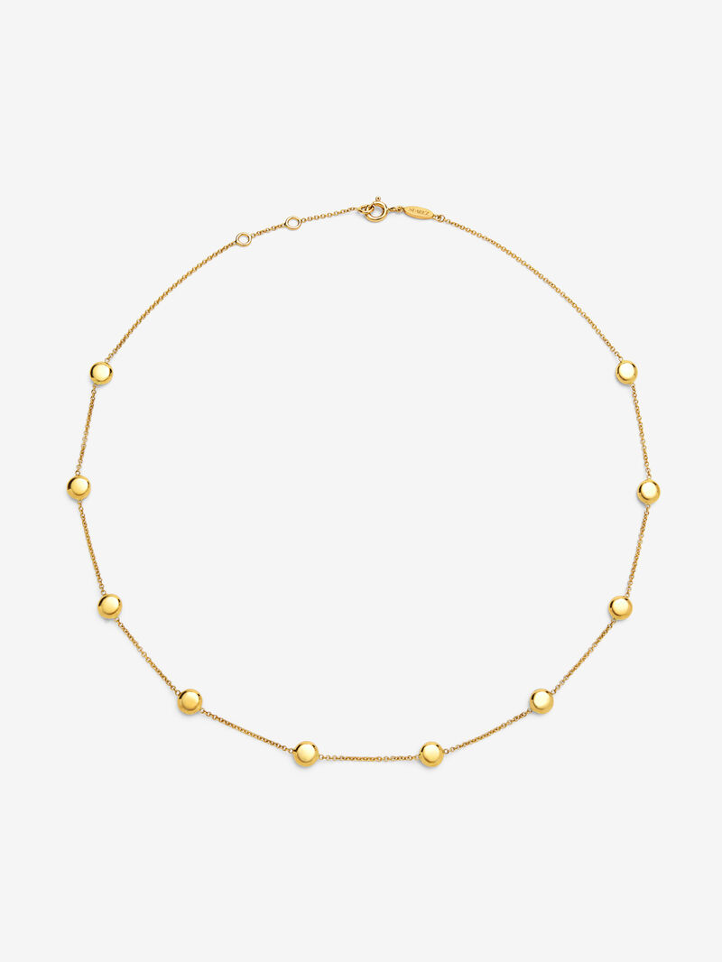 18K yellow gold necklace image number 0