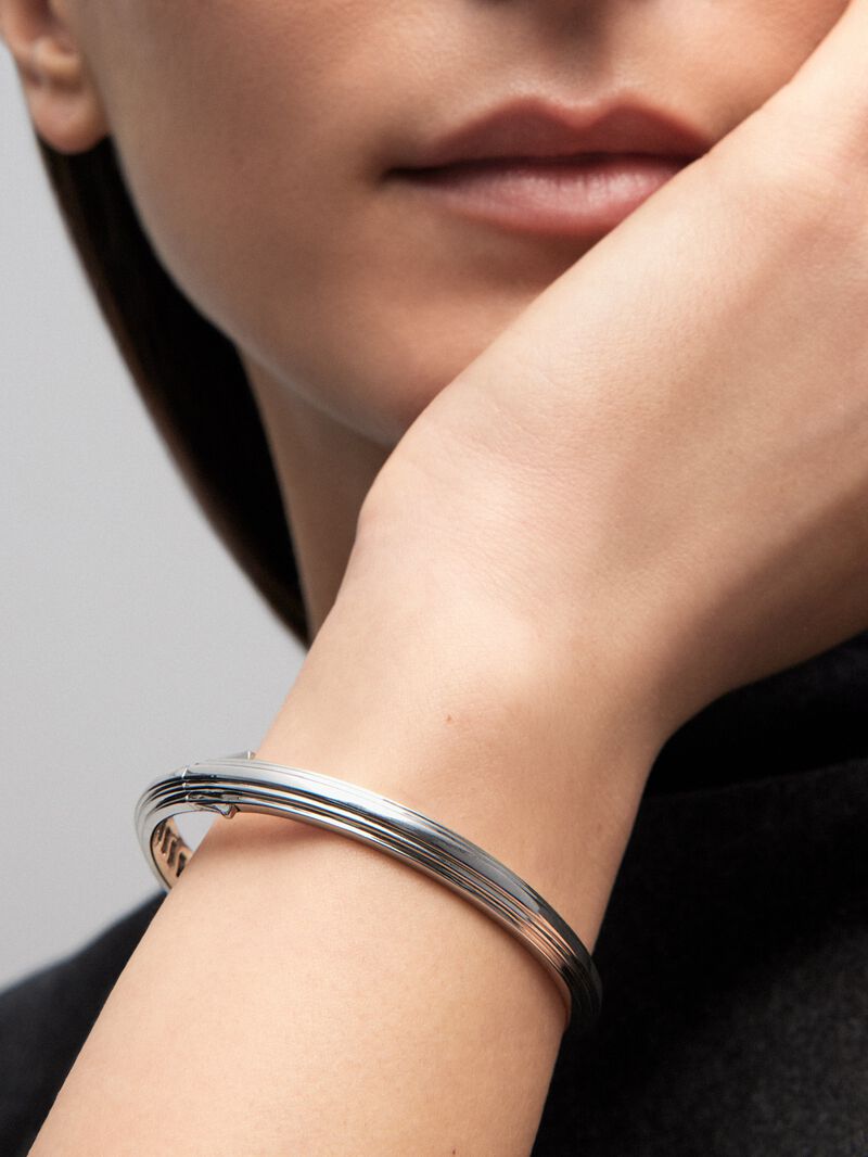 Rigid 926 silver bracelet image number 3