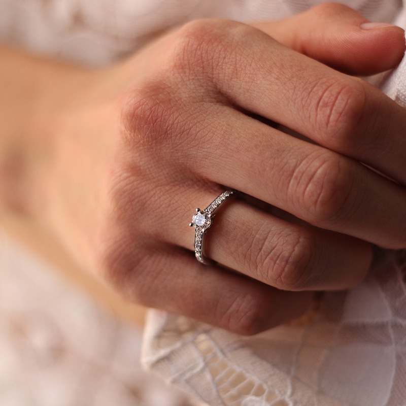 Anillo de Compromiso, SL14001-IGD025/FVS1_V