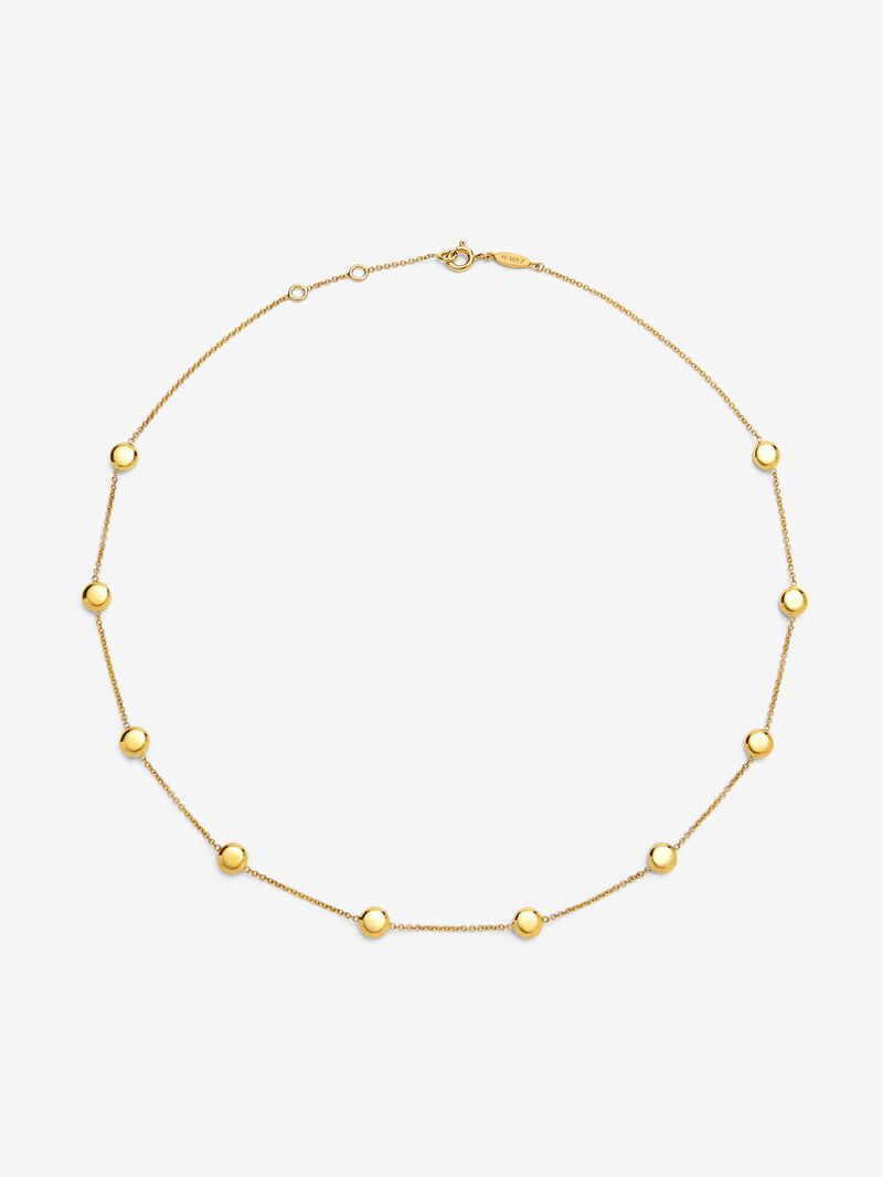 18K yellow gold necklace image number 0