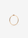 18kt rose gold ring with diamonds, SO19077-ORD_V