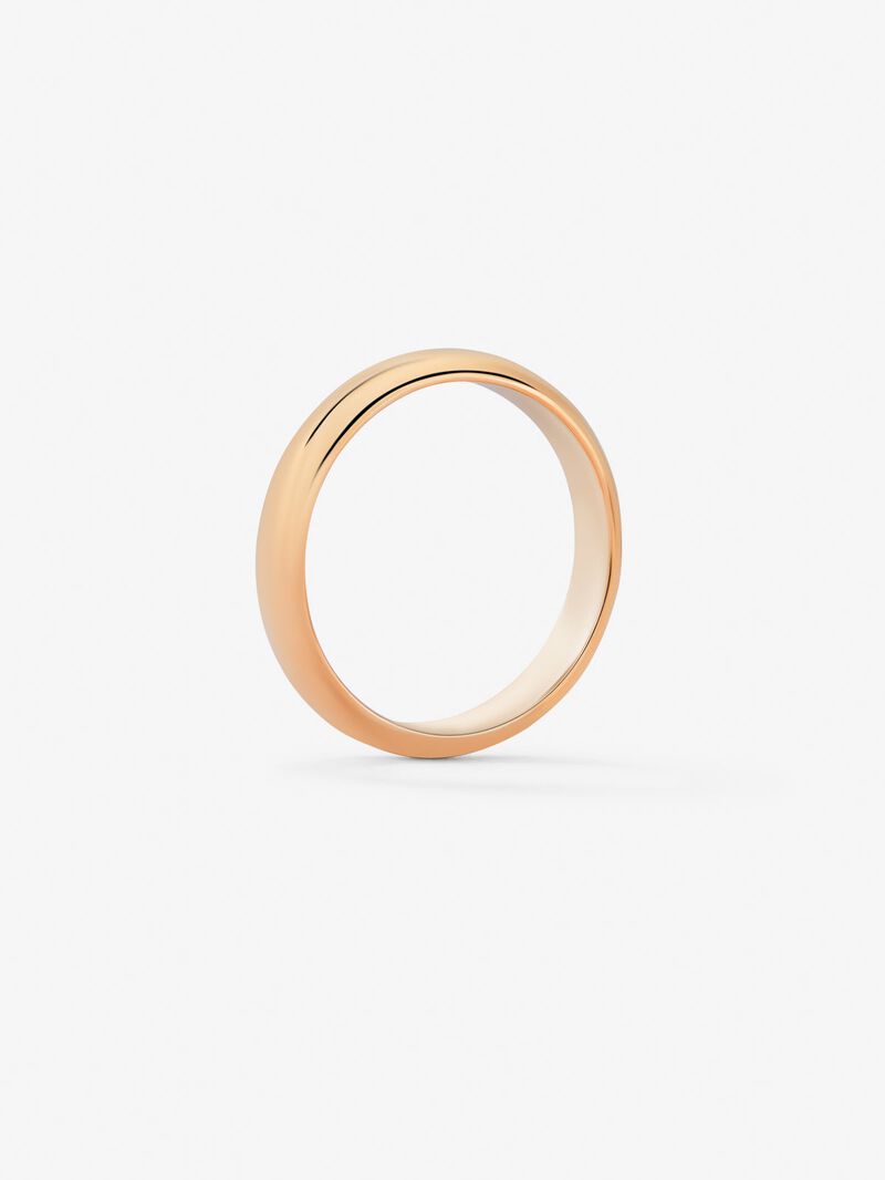 18kt rose gold wedding alliance image number 2