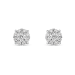 White gold earrings, PE14052-OBD51_V