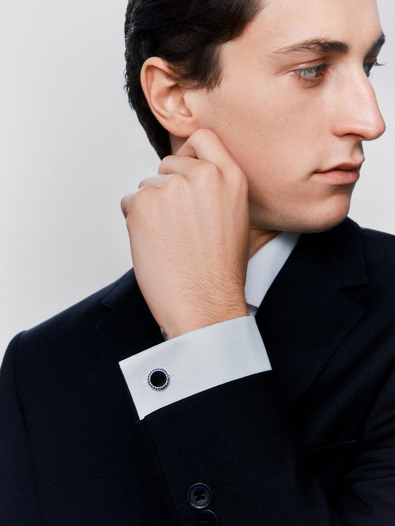 925 Silver Cufflinks image number 1