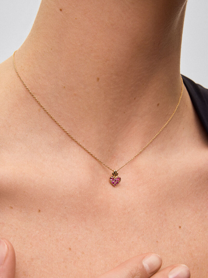 COLGANTE OR ZAF ROSA 0,21CT SUAREZ_KIDS image number 2