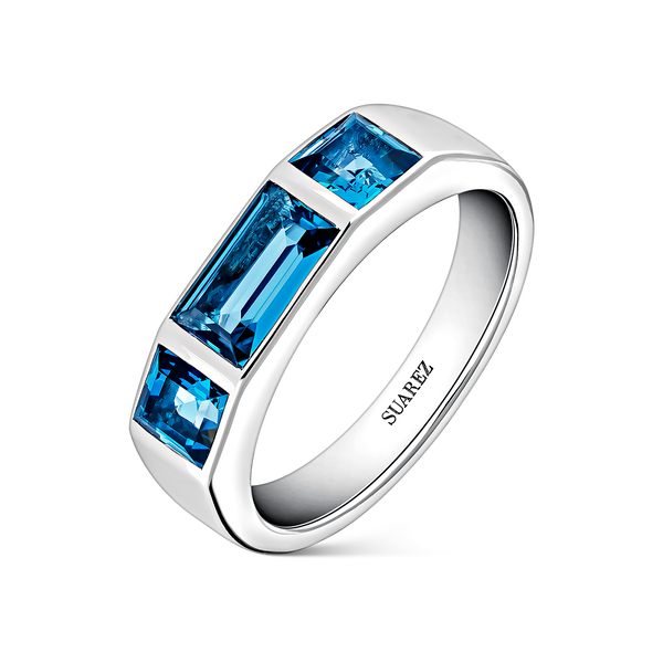 Blue Berlin ring, SO19093-AGTPLN_V