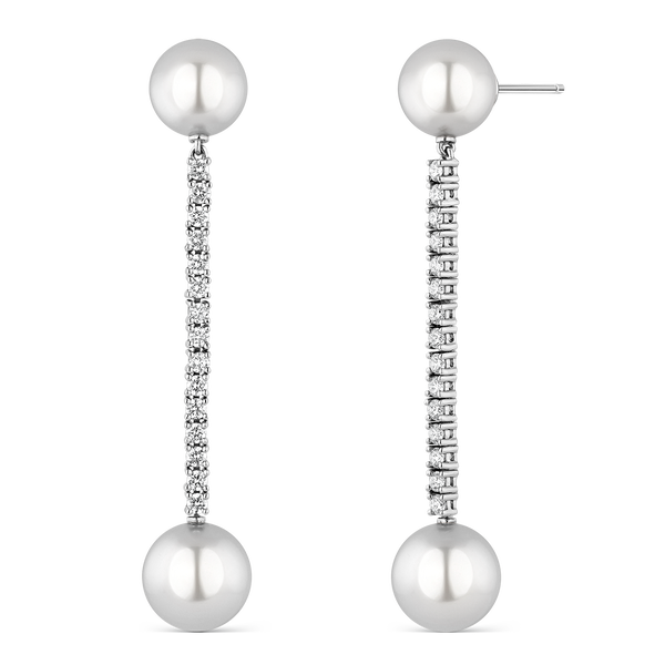 Tacones Lejanos earrings 0,59 carats, PE21063-OBDPRL_V