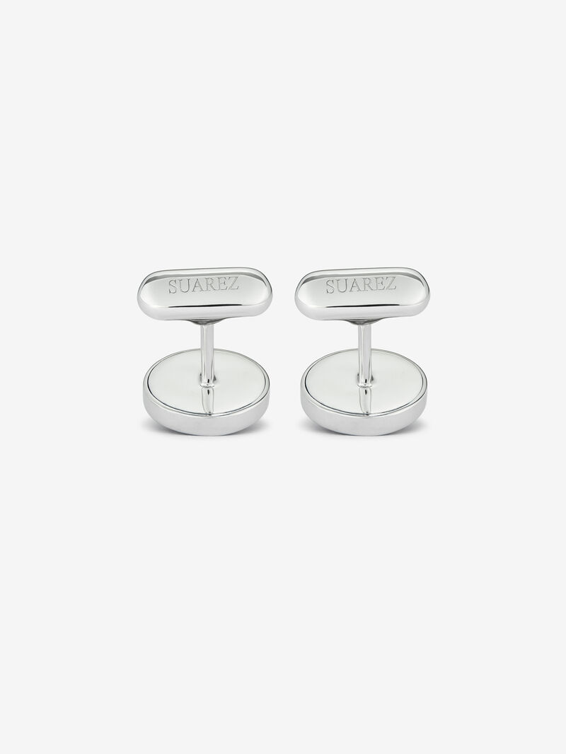 925 Silver and Onyx Cufflinks image number 4