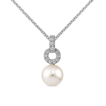 Colgante de Perlas Australianas y diamantes de 0,24 quilates, PT10012-BBPA_V