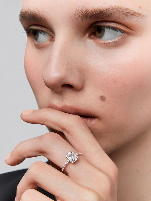 Engagement ring, SL19001-00D070/DVS1_V