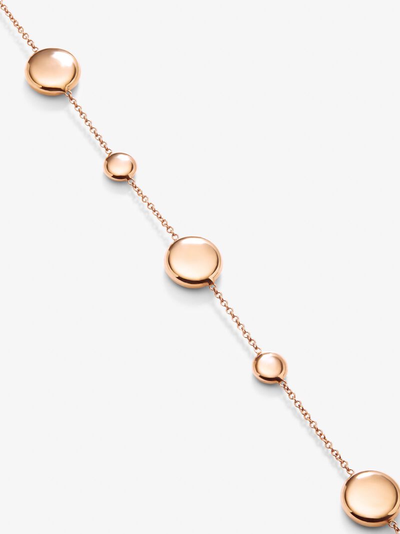 18K rose gold necklace image number 2