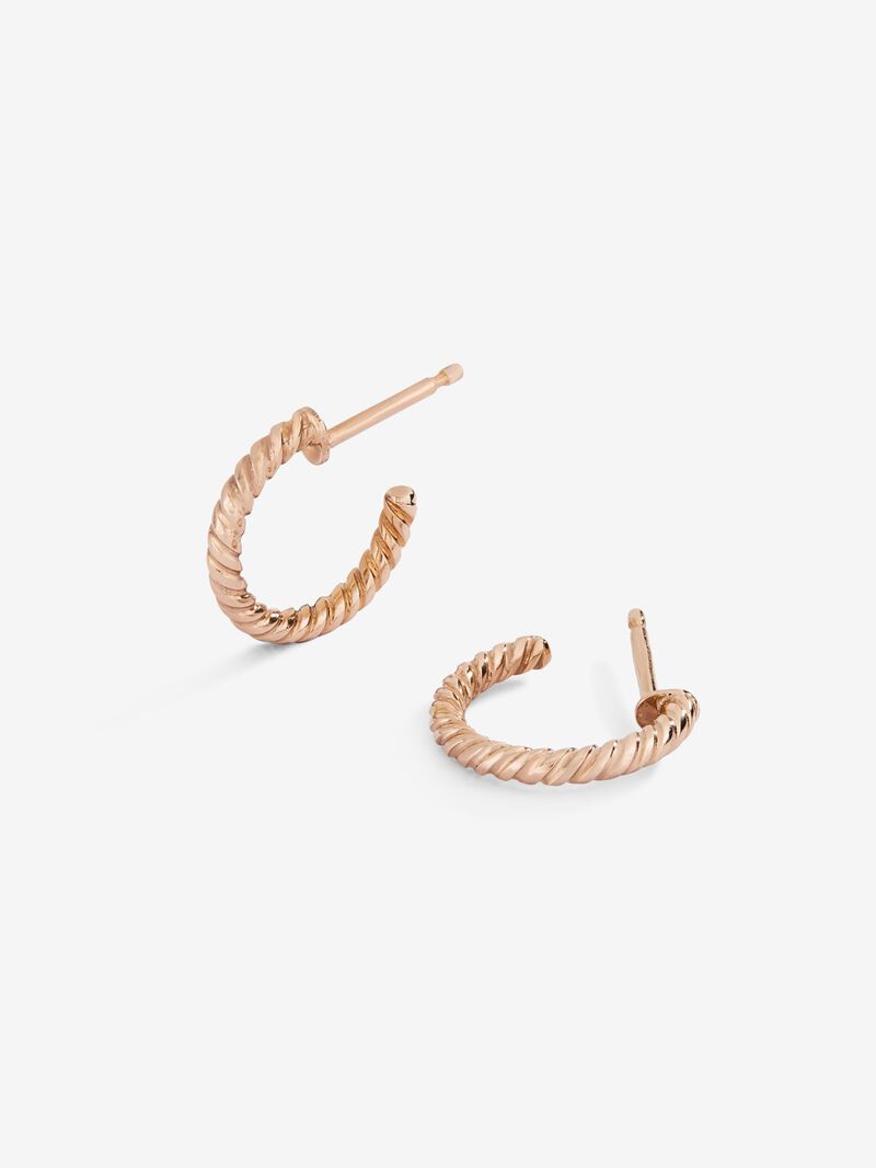 18K rose gold torsadé image number 2