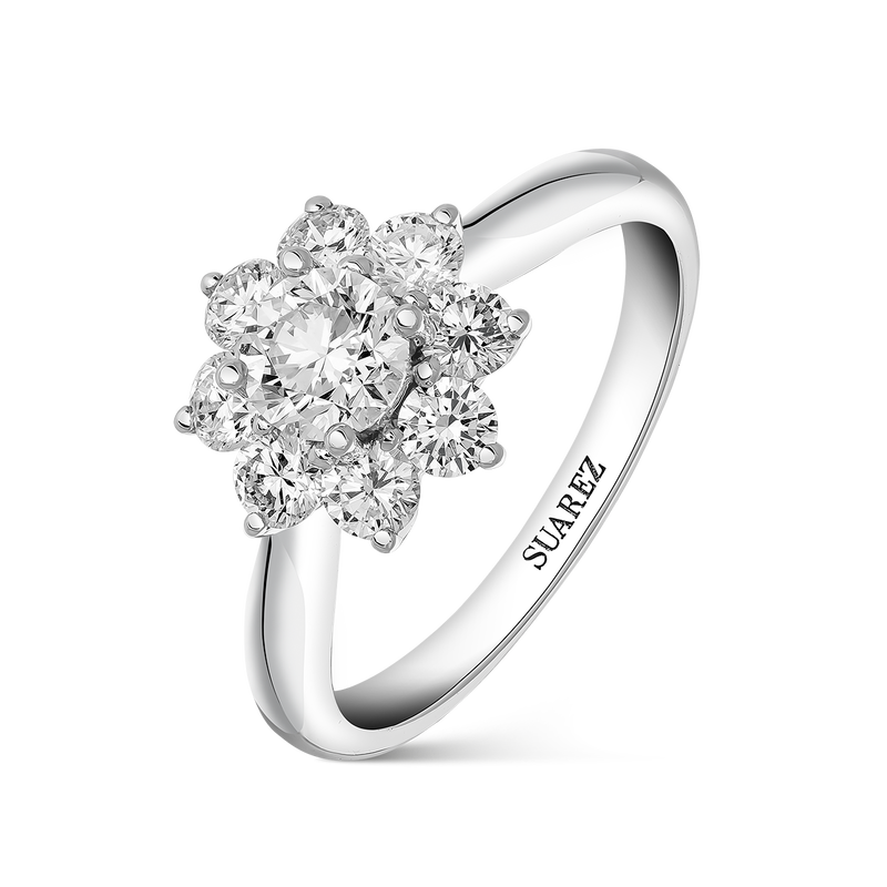 Engagement ring, SL15001-00D050/GVS1_V