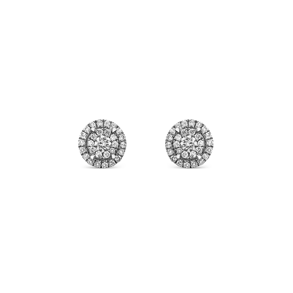 White gold earrings, PE16055-OBD_V