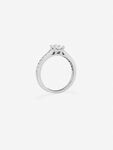Anillo de Compromiso de Oro blanco con diamante, SL14001-00D040/DVVS2_V