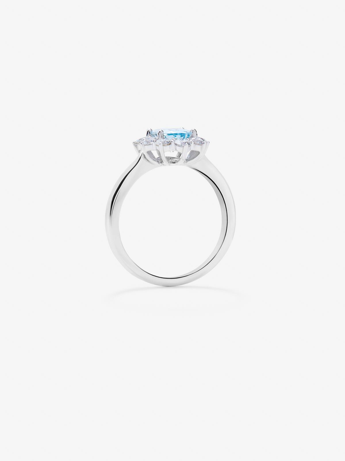 Anillo outlet aguamarina suarez