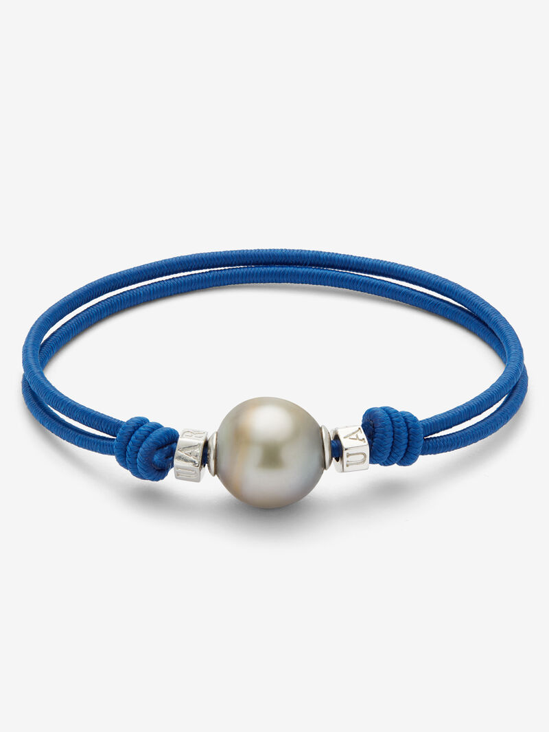 ONE 925 silver bracelet with Tahitian pearl image number 0