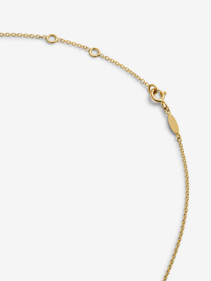 Pendant with 18K yellow gold bars and brilliant cut diamonds with a total of 0.17 cts image number 4