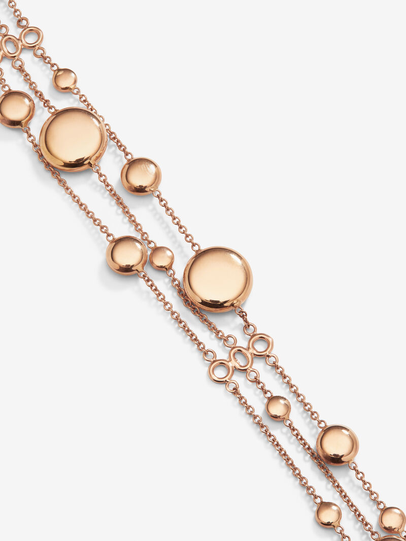 18K rose gold bracelet image number 0
