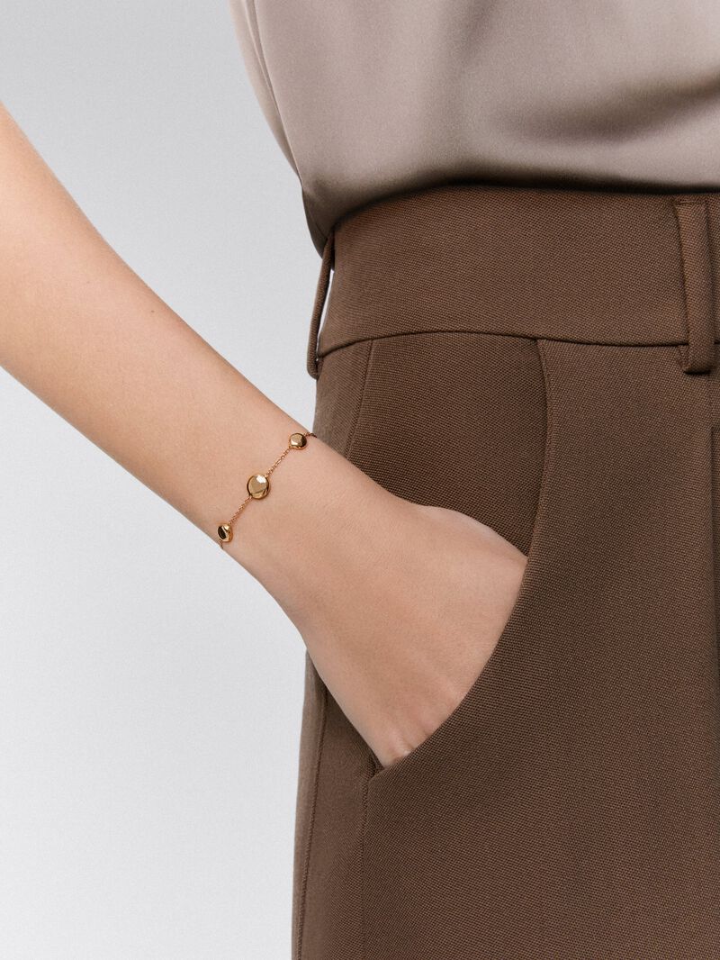 18K rose gold bracelet image number 3