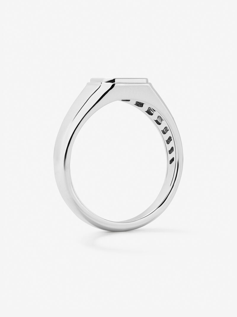 Small 925 silver signet ring image number 4