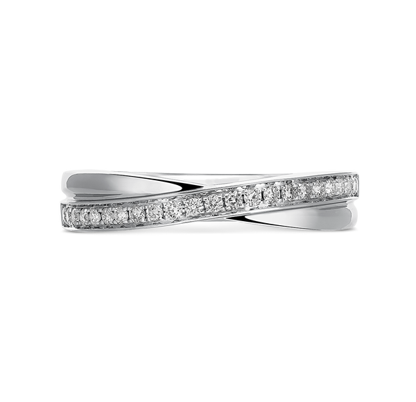 White gold ring, SO16098-OBD_V