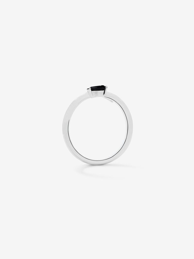 927 Silver Snake Ring with Spinel image number 4