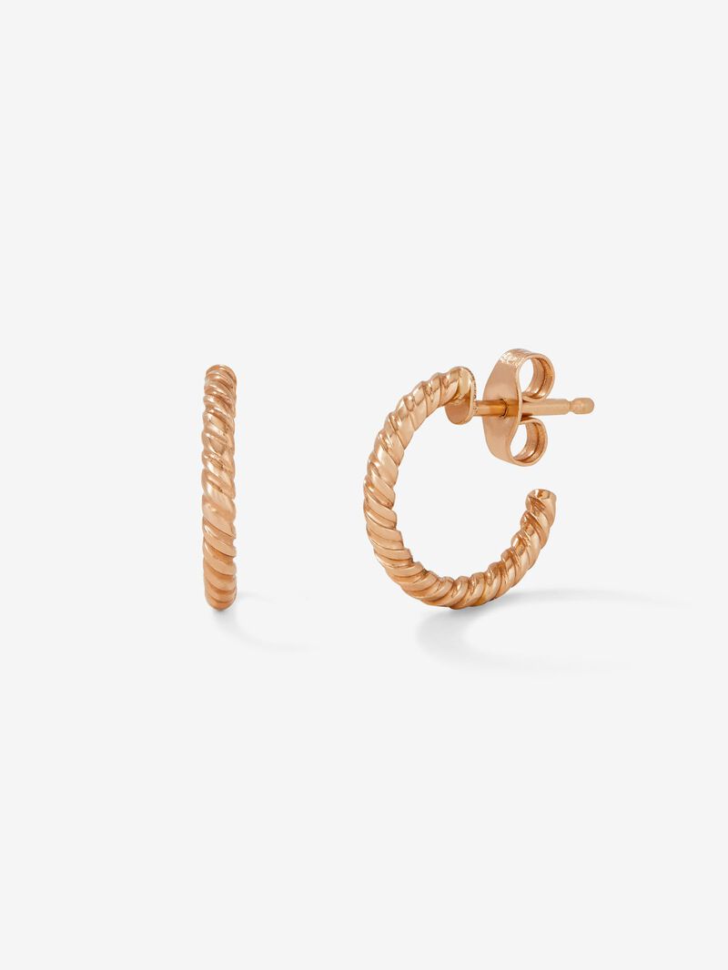 18K rose gold torsadé image number 0