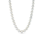 Collar de perlas australianas y cierre oculto de oro blanco de 18kt, AUESFC/22A003_V