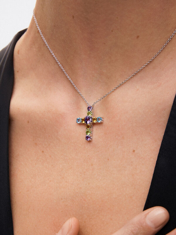Pop Art pendant, CR22002-AGMULT_V