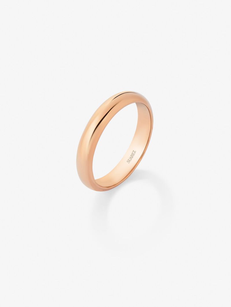 18kt rose gold wedding alliance image number 0