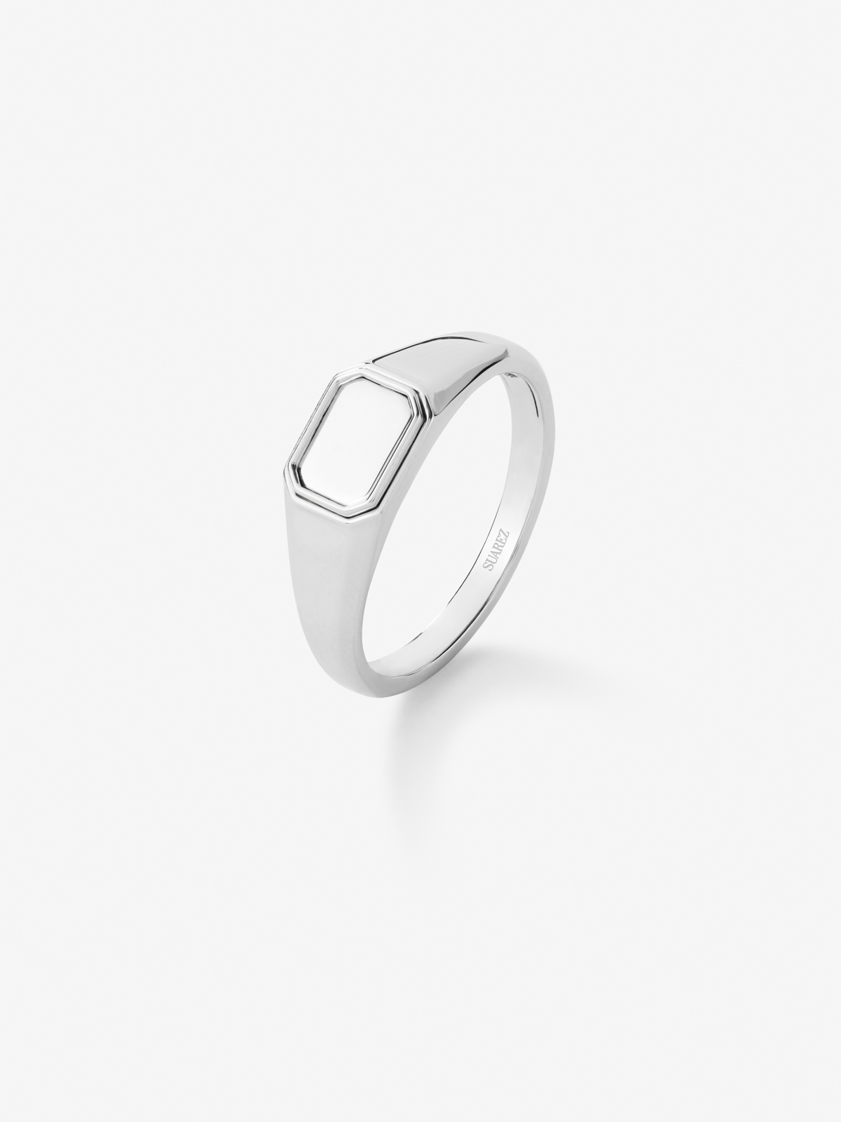 925 small silver seal ring