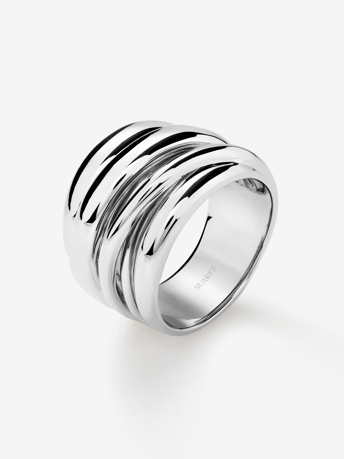 Anillo multibrazo de plata 925