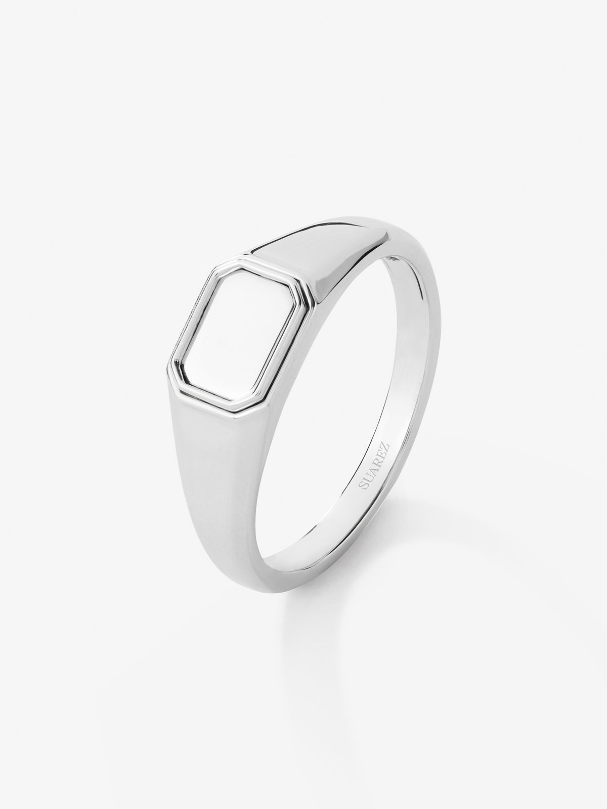 Anillo de sello pequeño de plata 925 