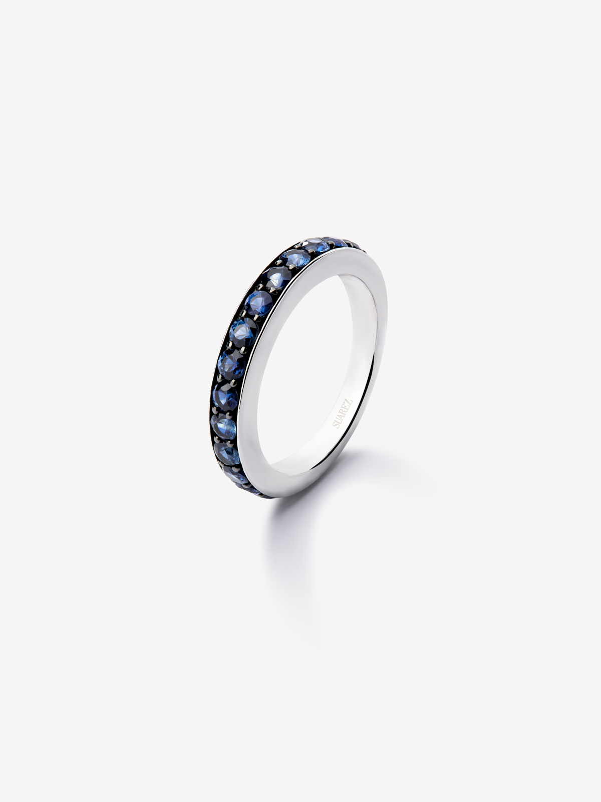 925 Silver Ring Alliance with Sapphires